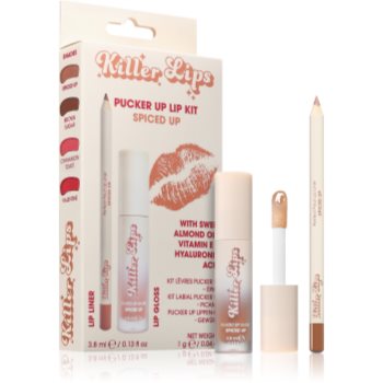Killer Lips Pucker Up Lip Kit set de buze pentru femei Spiced Up